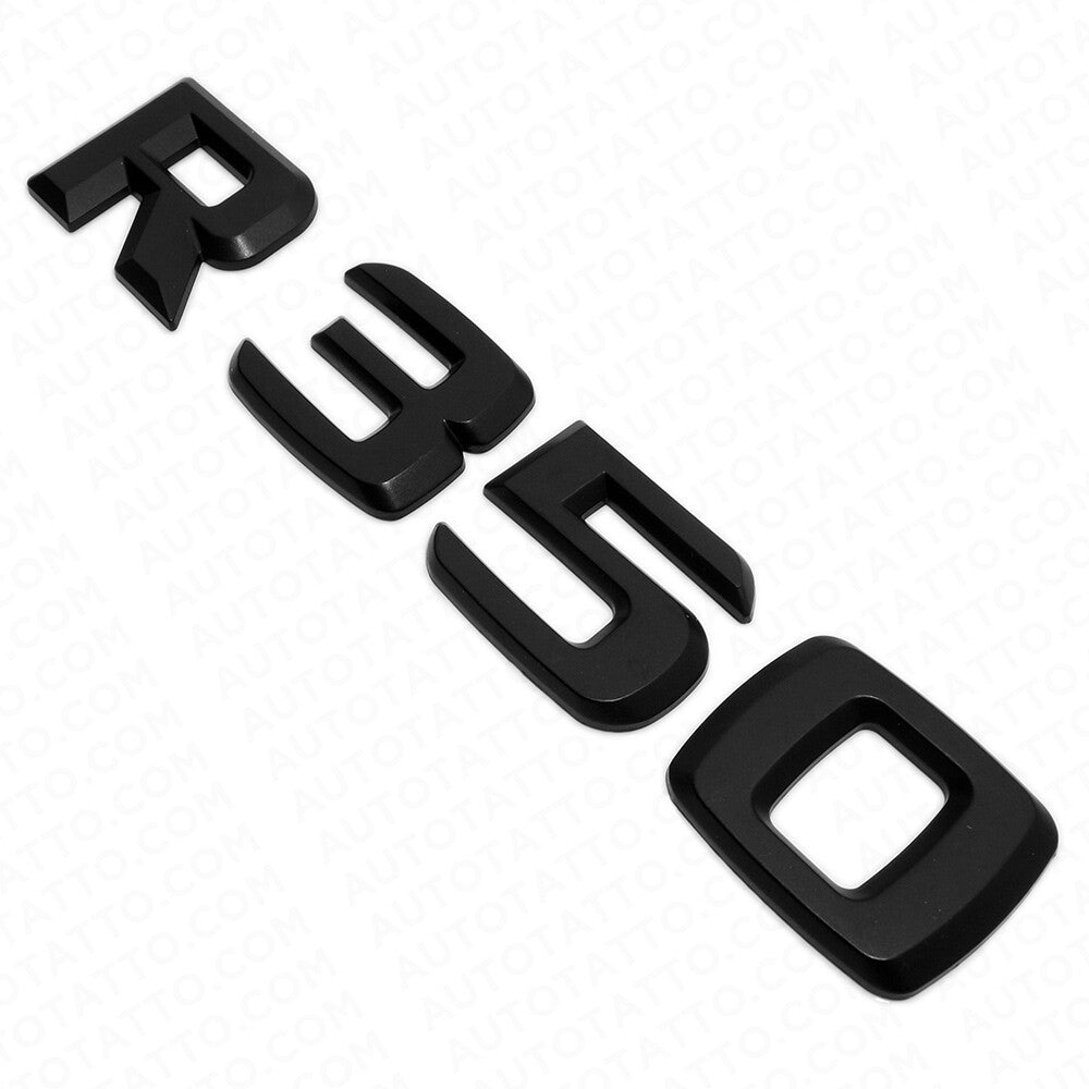 Benz R 350 AMG Letter 3D Emblem Trunk Logo Nameplate Badge Decorate Sport Black