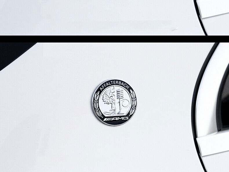 New Side Quarterpanel 3D Metal Badge Affalterbach Emblem for Mercedes-Benz AMG