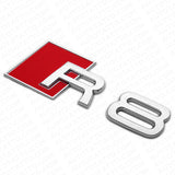 Audi R8 OEM Chrome Rear Letter Trunk Badge Trunk Emblem Badge Logo Sport