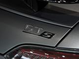For GTS Car Rear Sticker Trunk Emblem Boot Back Letters Gloss Black Red