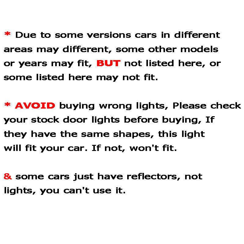 4Pcs LED Door Courtesy Projector Light For C Class W204 C300