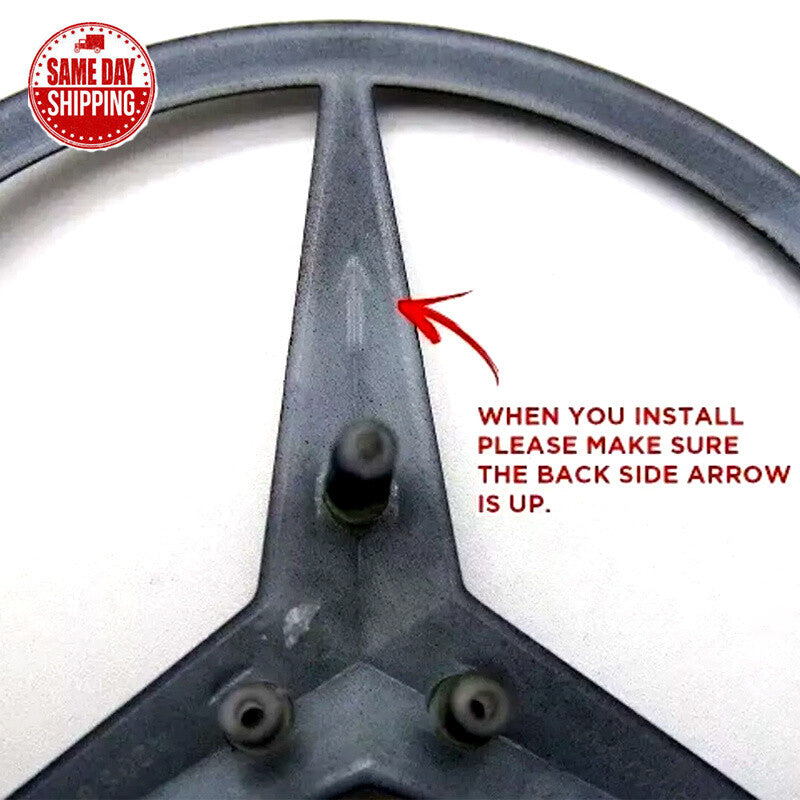 Gloss Black For Mercedes Benz GLE W166 SUV Rear Boot Star Badge A1668170016