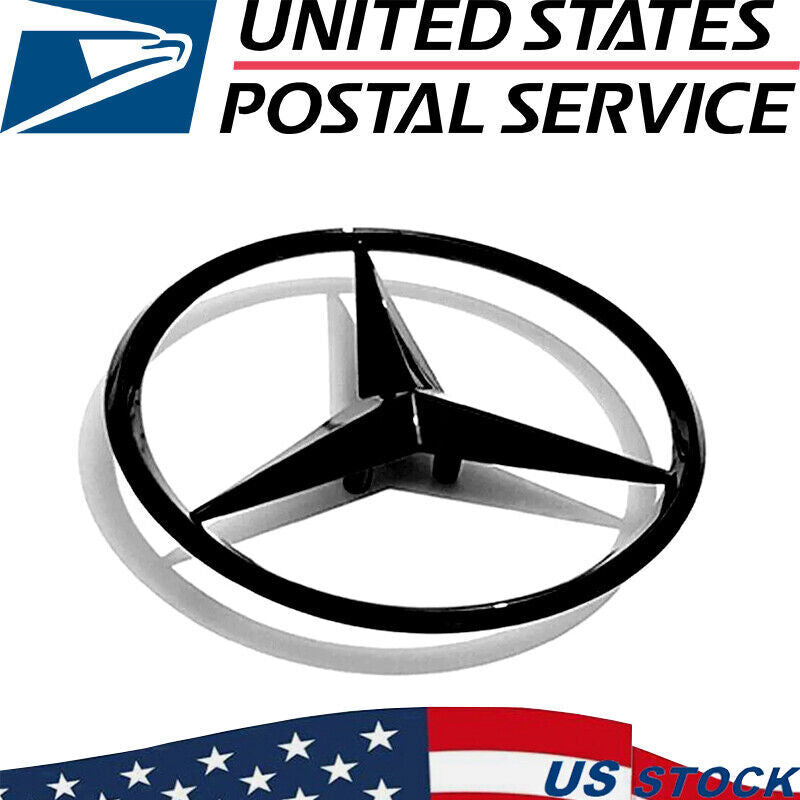 Gloss Black Mercedes S Class W223 S500 S580 S63 Rear Boot Star Badge A2238170100