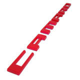 2pcs Camaro Emblem 2010-2015 Side Fender Badge Letter Nameplate Matte Red