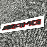For AMG Emblem Trunk Gloss Black 3D Rear Tailgate Letter Badge C E S SL SLK GT