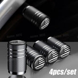 4pcs American Flag Tire Valve Caps Wheel Stem Air Valve Caps Accessories Tire Air Cap