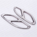 For A C E Class GLC CLA GLS GLE AMG Style Quad Exhaust Tips Tailpipe Cover Trim