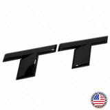 For Audi TT Gloss Black Rear Letter Tail Badge Trunk Emblem Badge Logo Sport