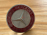 Chrome RED Front Grille Badge Emblem for Mercedes-Benz W205 W222 A2228170116