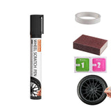 1Set Car Wheel Rim Scratch Repair Pen Touch Up Paint Tool Kit  Car Accessories