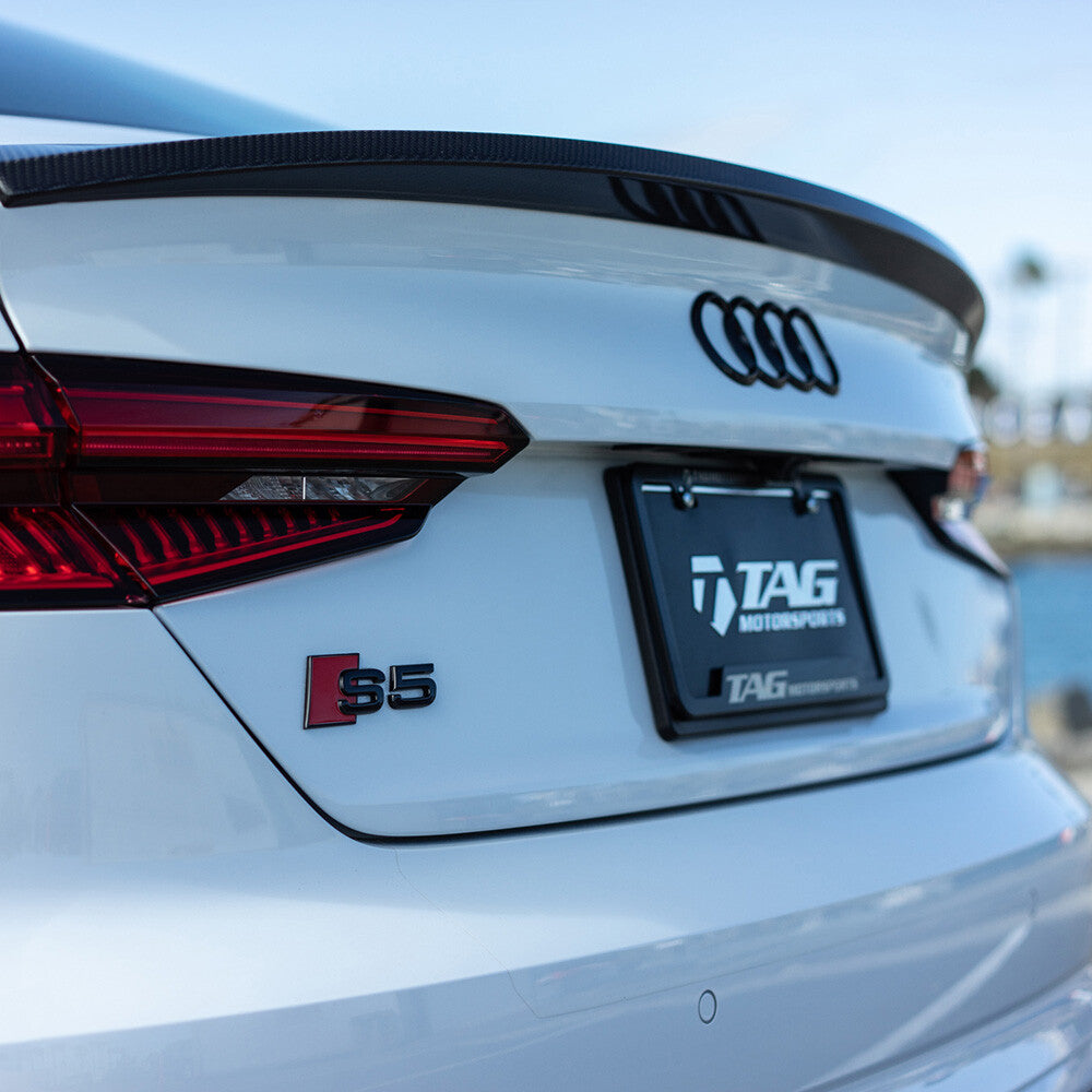 Audi S5 Matte Black Rear Letter Tail Nameplate Trunk Emblem Badge Sport