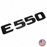99-14 E 550 AMG Letter Emblem Trunk Logo Nameplate Badge Decorate Sport Black