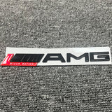 NEW Red Black series Letters Trunk Emblem Badge Sticker For Mercedes Benz AMG