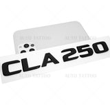 17-21 CLA 250 Emblem Trunk Lid Letter Logo Nameplate Badge Decorate Gloss Black