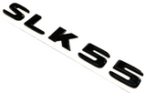 SLK55 BLACK FOR MERCEDES REAR TRUNK EMBLEM BADGE NAMEPLATE LETTER NUMBERS