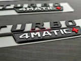 Black GLC63S AMG V8 BITURBO 4MATIC+ Star PACKAGE Emblem Badge Sticker X253