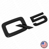 Audi Q5 Gloss Black Rear Letter Liftgate Nameplate Trunk Emblem Badge Sport