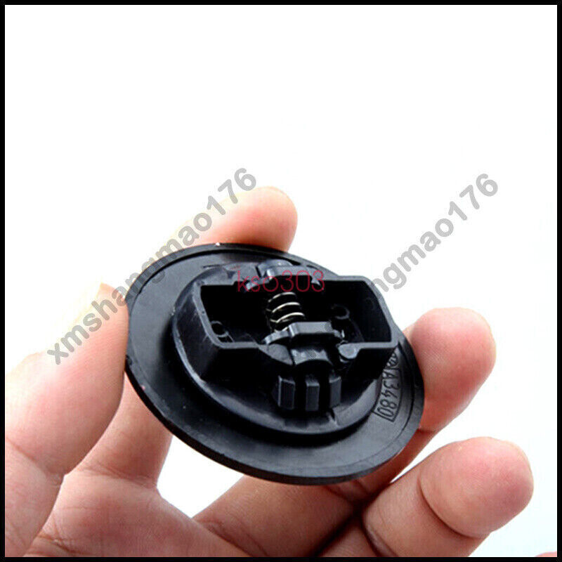 57mm Glossy Black Flat Hood Ornament Badge Emblem For C-class W205