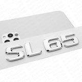 05-14 SL 65 AMG Letter Emblem Trunk Logo Nameplate Badge Decorate Sport Chrome