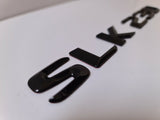 SLK230 Black Flat Letter Number Rear Boot Badge Emblem For SLK Class Mercedes