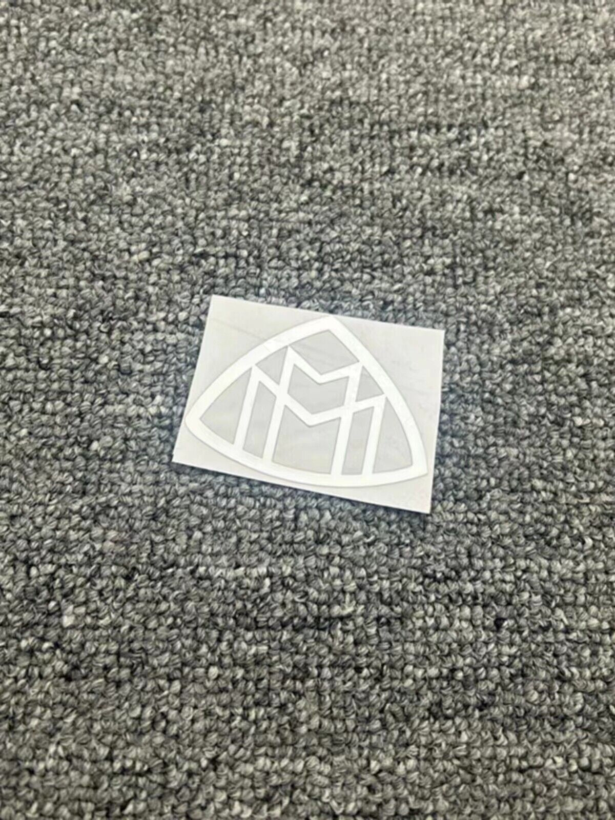 Chrome Trumpet Middle Console Random Post Maybach Logo Badge for Mercedes Benz