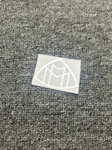 Chrome Trumpet Middle Console Random Post Maybach Logo Badge for Mercedes Benz