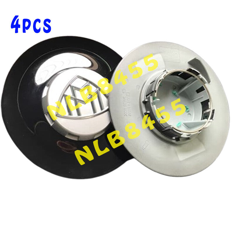 4x Maybach Gloss Black Wheel Center Hub Caps Emblem For 2020 Mercedes Benz S450