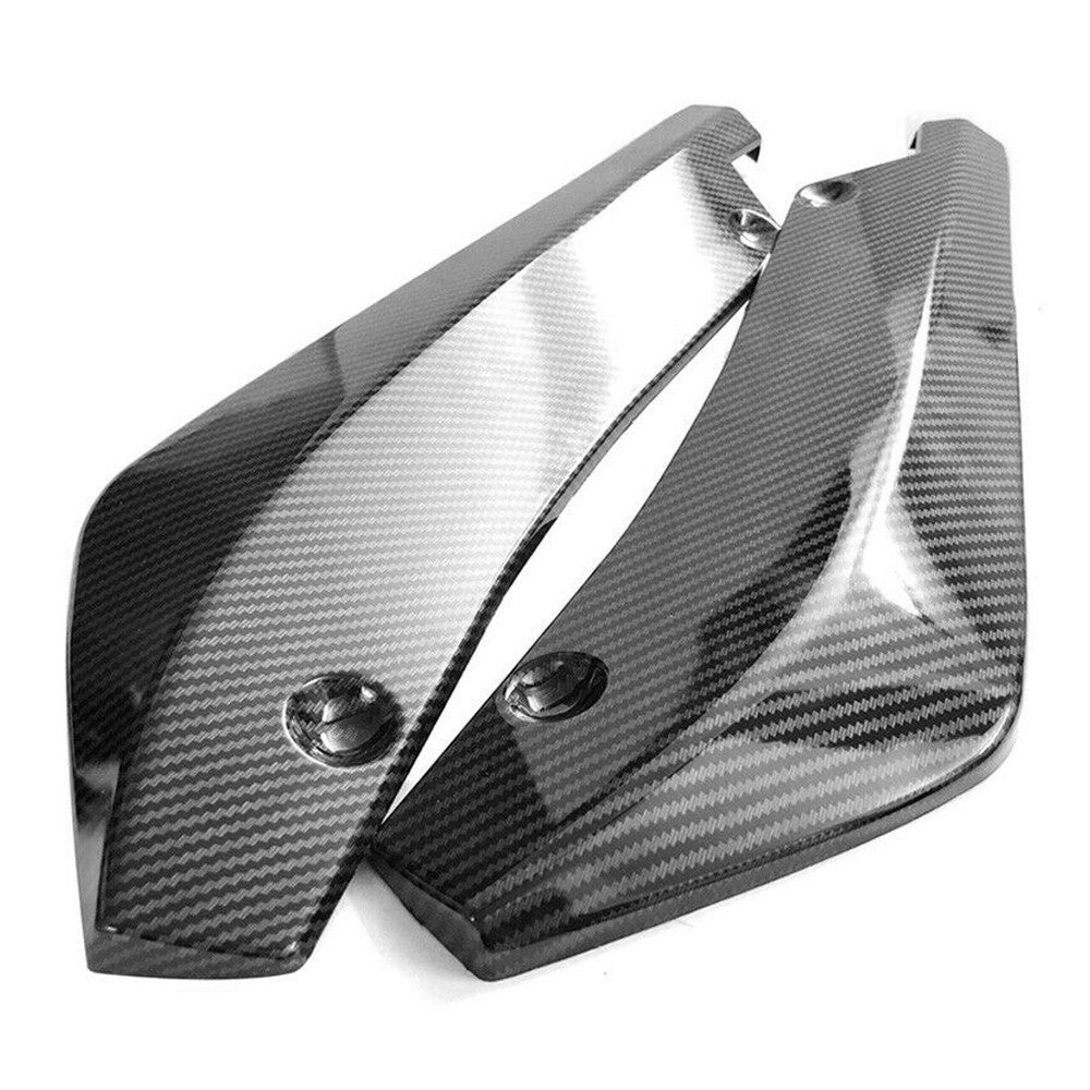 2Pcs Polished Car Rear Bumper Lip Diffuser Splitter Canard Protector Accessories
