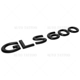 Mercedes-Maybach GLS 600 SUV AMG Emblem Liftgate Nameplate Badge Matte Black