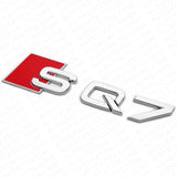 Audi SQ7 OEM Chrome Rear Letter Liftgate Nameplate Trunk Emblem Badge Sport