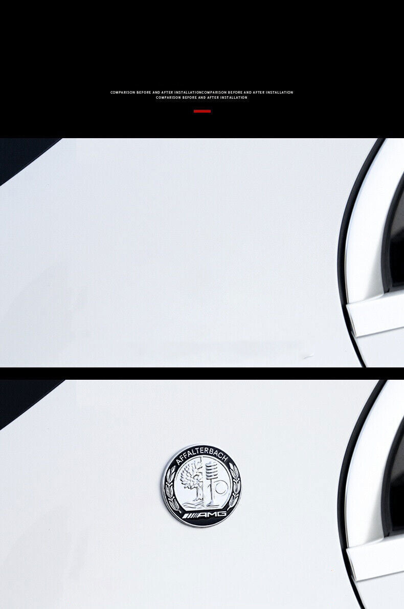 New Side Quarterpanel 3D Metal Badge Affalterbach Emblem for Mercedes-Benz AMG