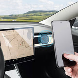 Magnetic Phone Holder Dashboard Screen Side Mount For Tesla Car Accessories