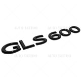 Mercedes-Maybach GLS 600 SUV AMG Emblem Liftgate Nameplate Badge Gloss Black