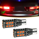 2x Red T15 912 921 Car LED High Mount Stop 3RD Brake Light Bulbs