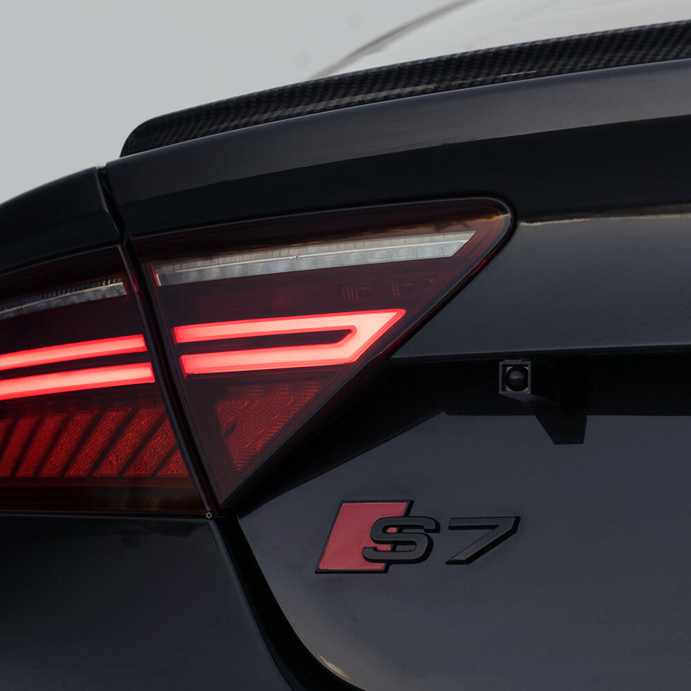 Audi S7 Matte Black Rear Letter Tail Nameplate Trunk Emblem Badge Sport Sline