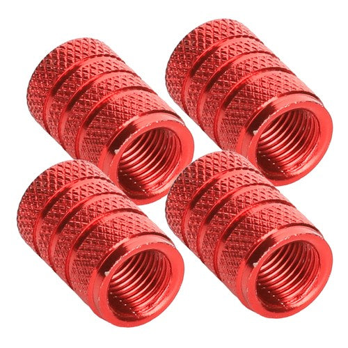 4pcs Aluminum Tire Valve Caps Tyre Valve Stem Cover Air Dust Wheel Rim Cap Tire Air Cap