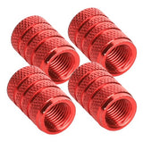 4pcs Aluminum Tire Valve Caps Tyre Valve Stem Cover Air Dust Wheel Rim Cap Tire Air Cap