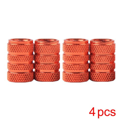 4x Car Tyre Tire Wheel Rims Stem Air Valve Screw Caps Dust Cover Car Accessories