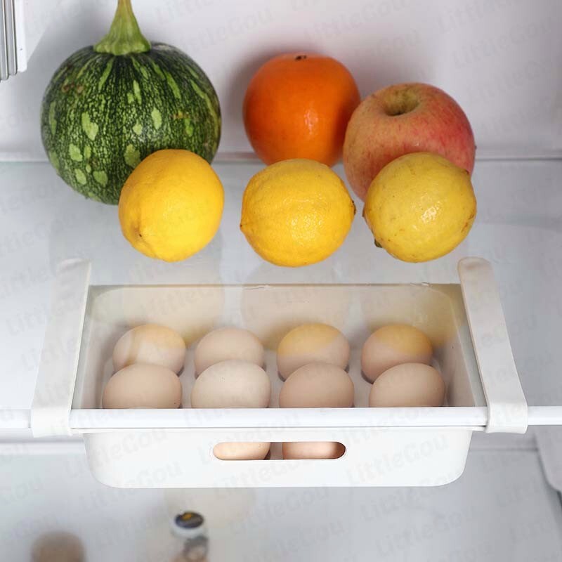 Shelf For Kitchen Organizer Refrigerator Food Egg Storage Box Rack Fridge Drawer