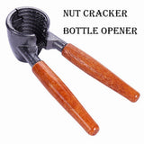 Walnut Clip Open Bottle Opener Pecan Nut Pliers Whole Grain Peeling Walnut Tool