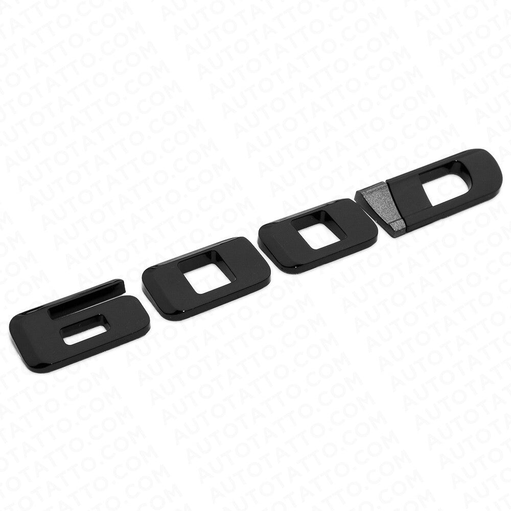 For Cadillac Escalade 600D Gloss Black Rear Liftgate Nameplate Emblem Badge