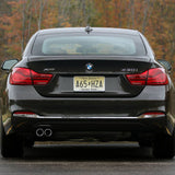 Matte Black 430i Logo Emblem Badge Car Trunk Lid M Power Series Performance