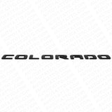 21+ Chevy Colorado Fender / Tailgate Matte Black Badge Logo Emblem Truck Sport