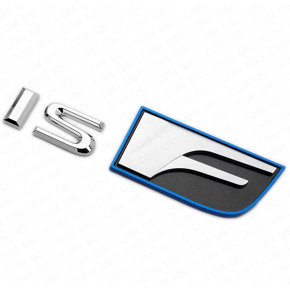 For Lexus Trunk Lid  IS F ISF Letter Logo Badge Decal Emblem Car F-Sport Chrome