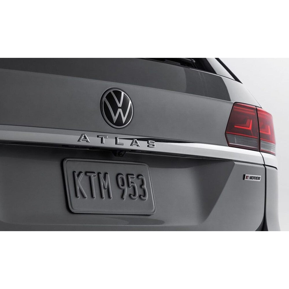 18-24 VW Atlas Rear Liftgate Hatch Lid Letter Nmaeplate Badge Emblem Gloss Black