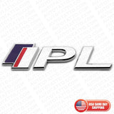 Infiniti IPL Performance Car Sport Rear Trunk Badge Logo OEM ABS Emblem Chrome
