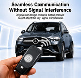 Remote Smart Key Back Cover Shell Case For Mercedes Benz 16-21 AMG A C E S-Class