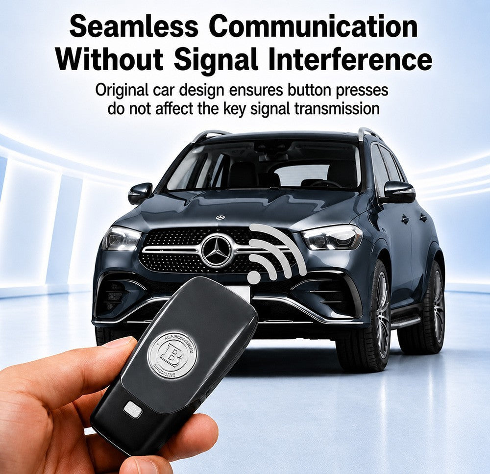 Remote Smart Key Back Cover Shell Case For Mercedes Benz 16-21 AMG A C E S-Class