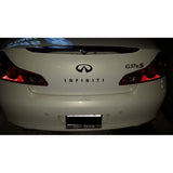 For Infiniti G37xs Rear Trunk Letter Badge Emblem Nameplate Sport Gloss Black