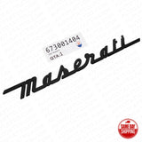 For Maserati Matte Black Trunk Letter Nameplate Logo Emblem Badges Sport OEM